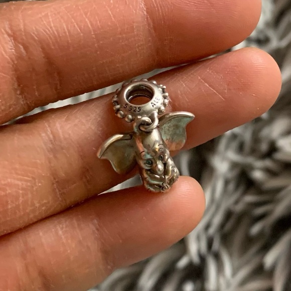 Retired Pandora x Disney Dumbo Dangle Charm Sterling Silver 925 - Picture 13 of 16